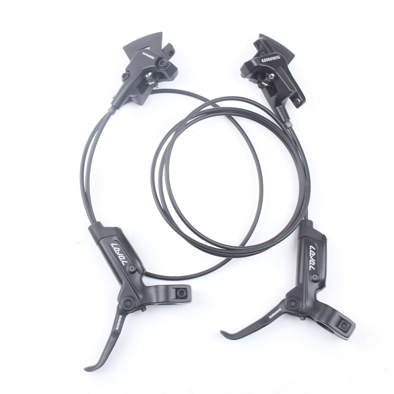 SRAM LEVEL BR DB LVL MTB Bike Bicycle Hydraulic Disc Brake Left Right Black 800-500mm 800-1600mm With Olive Connecter Onsert