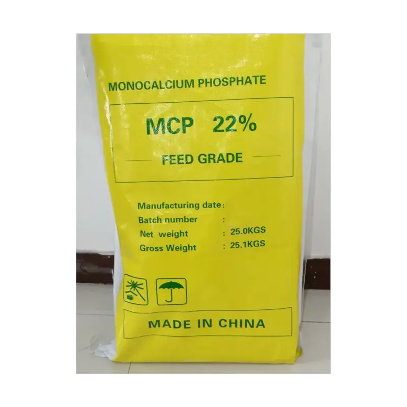 Feed Grade Monocalcium Phosphate 22% 23% Feed Additives MCP in stock