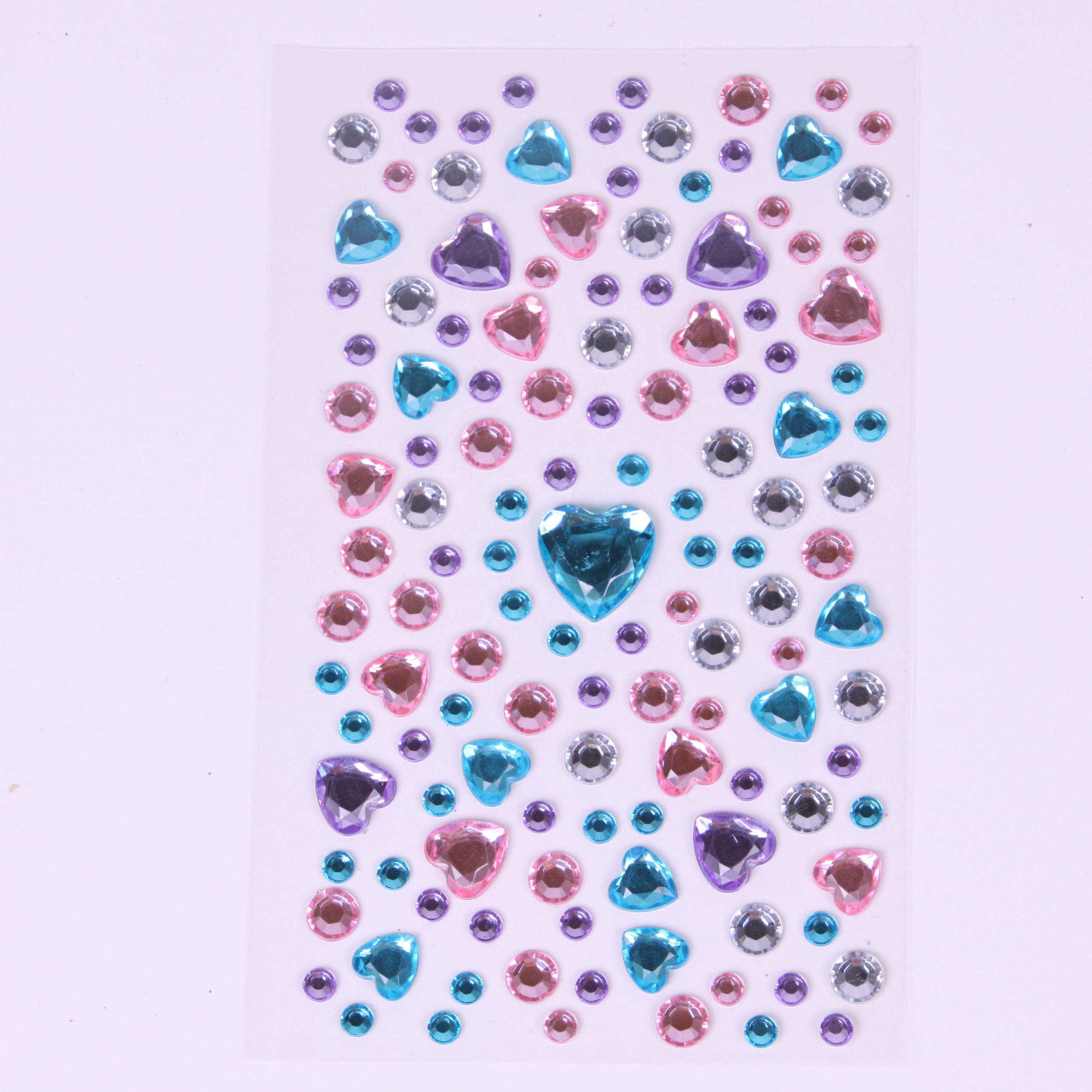 heart gem sticker,crystal sticker,diamond sticker