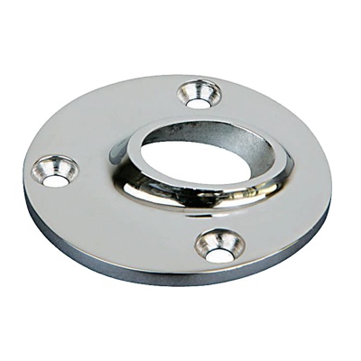 Stainless steel marine round base weldable 45 degree
