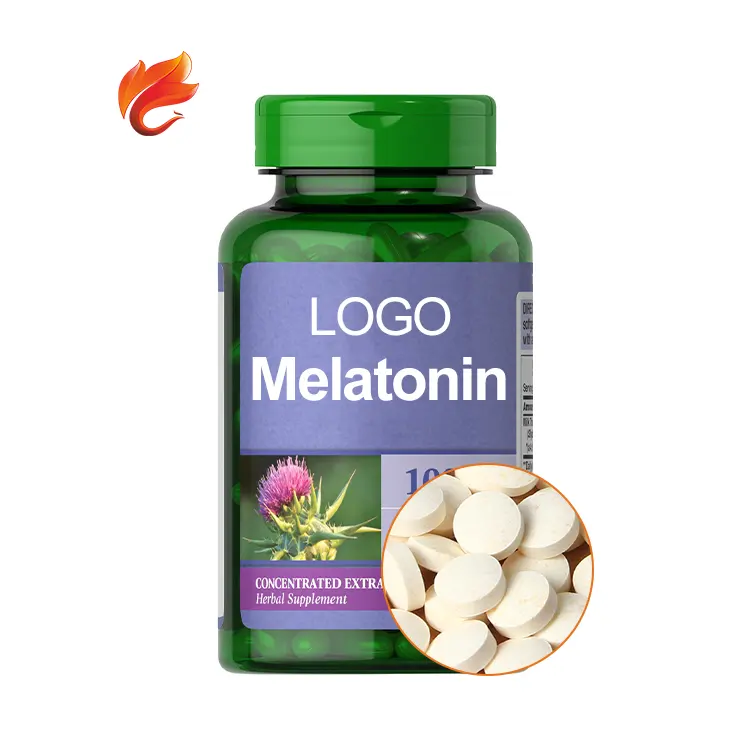 Melatonin Treatment Insomnia 500Mg Tablets Strong Sleeping Pills Capsule