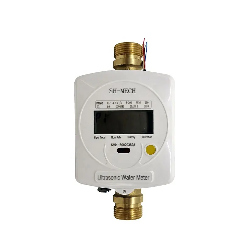 DN25 iso 4064 class b domestic wireless ultrasonic water meter