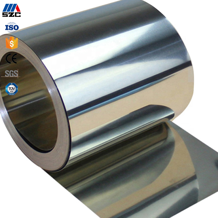 Acero inoxidible Precio Placas Laminas aisi sus 201 304 316l 304l 430 439 441 409 катушка из нержавеющей стали цена наполовину твердая 2B BA
