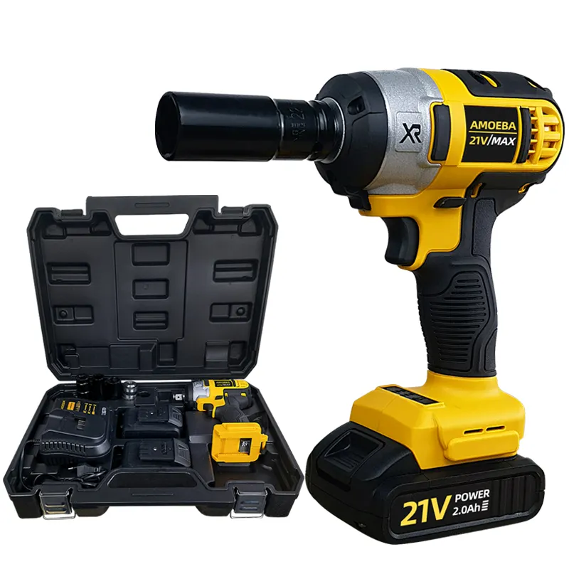 18V Industry Li-on Battery Brushless Power Torque Electric Cordless Brushless Impact Wrench