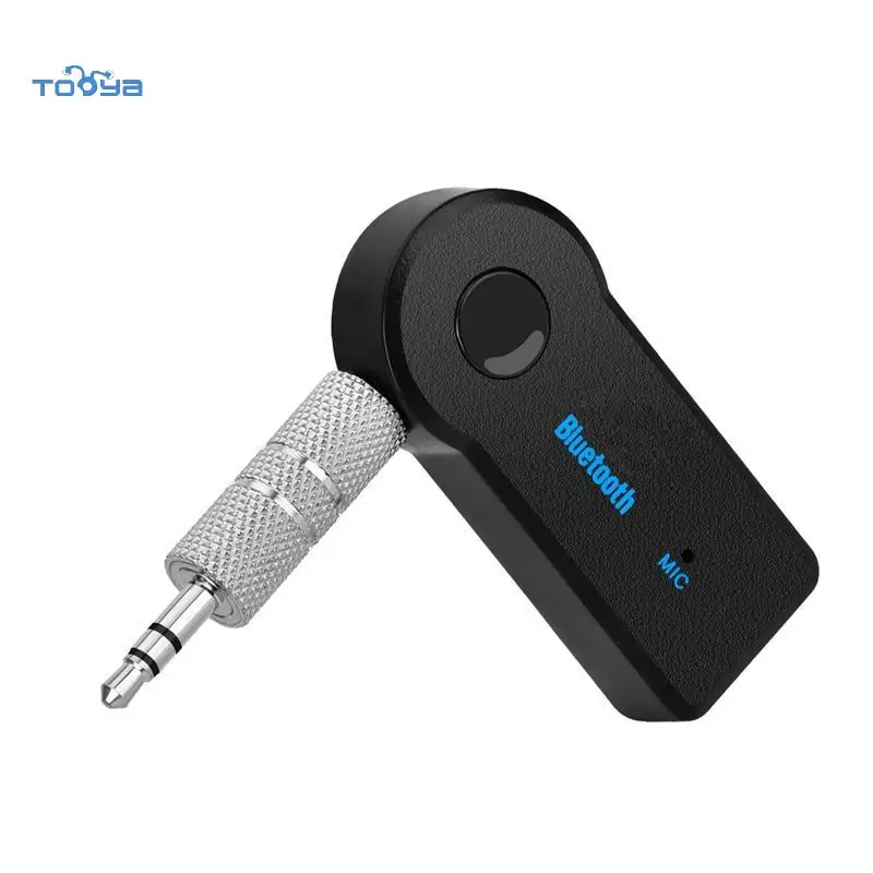 Ontvanger Universal Wireless Receiver Tooya 3.5mm Car Wireless Blue tooth AUX Audio Receiver Adapter Car Kit