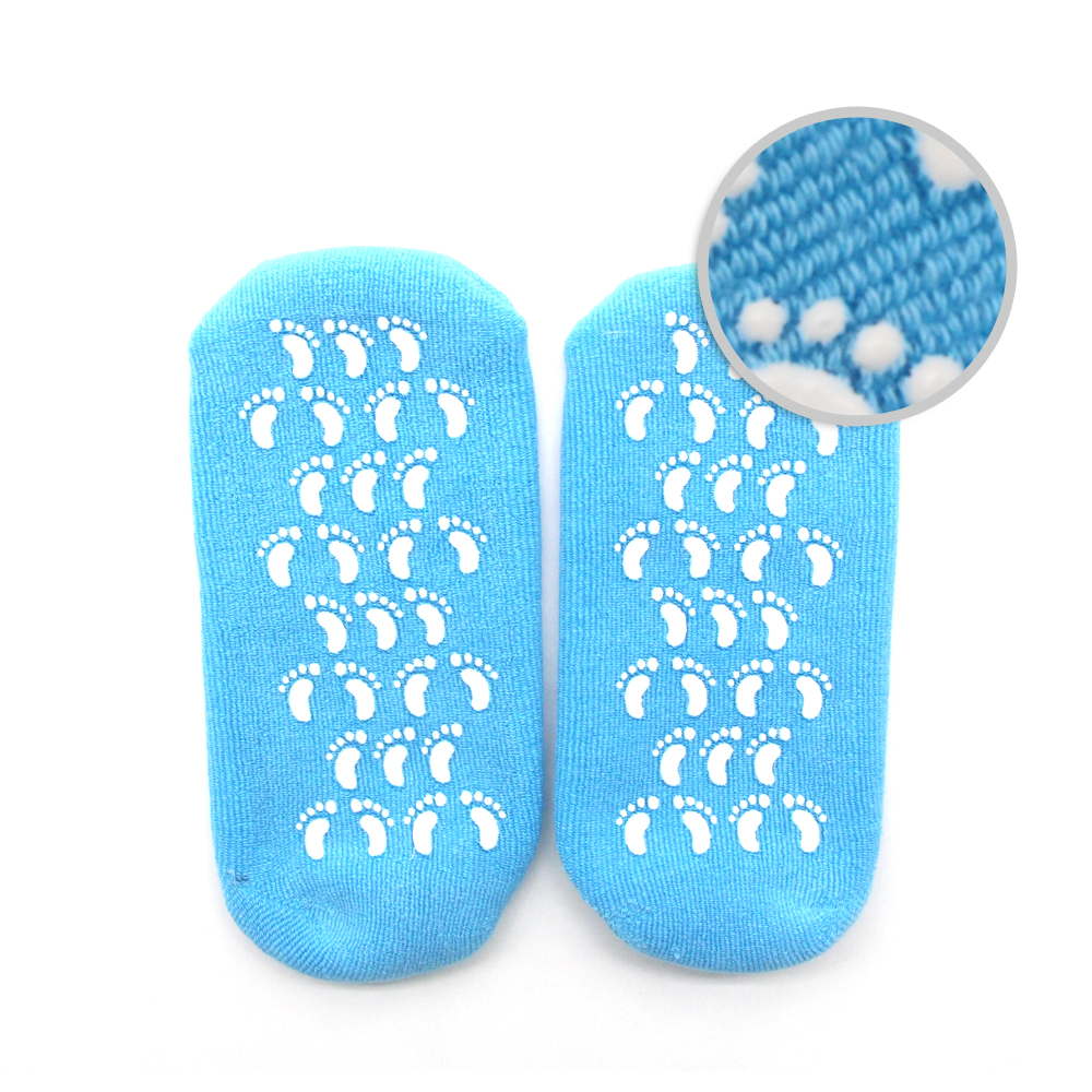 Foot Sleeve Footcare Moisture Dry Foot Cooling Wholesale Silicone Gel Spa Socks For Women Men