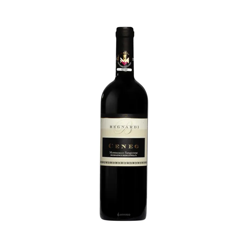 Luxury Italian red wine Supertuscan Begnardi Excellent vintage red wine aged in Barrique