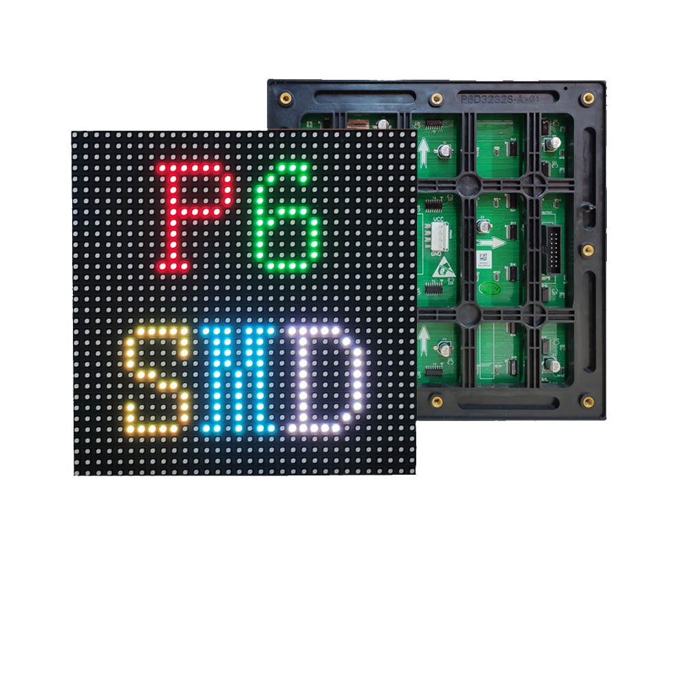 Внутренний/наружный Полноцветный p6 192x192 мм 32x32 точек 1/16 сканирования для светодиодного экрана