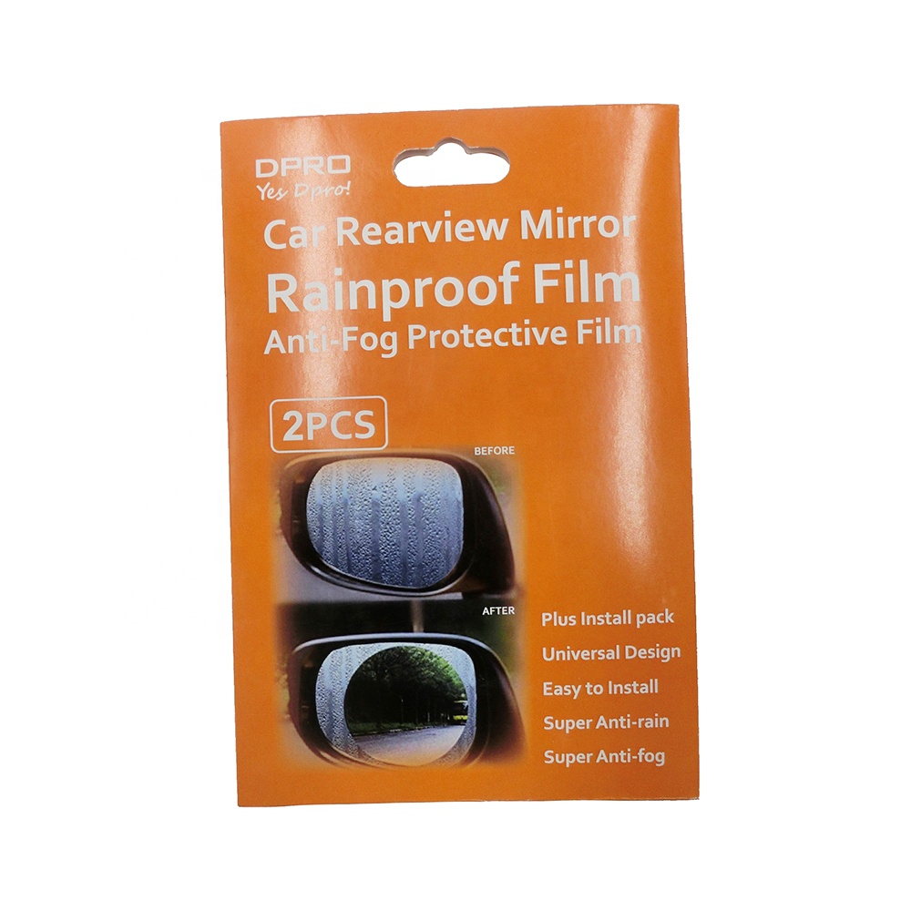 Car Rearview Mirror Rainproof Waterproof Protection Film Sticker For Car Anti Fog
