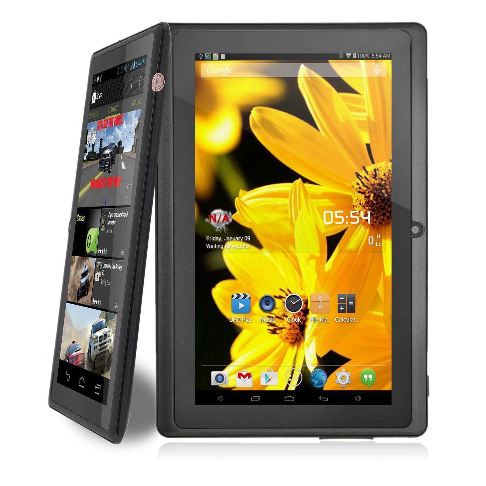 Недорогой 7-дюймовый Q8 Allwinner A33 Quad Core 1024x600 сенсорный экран 4G ROM Android 4,4 Wi-Fi Bluetooth планшетный ПК для детей educationi Tab