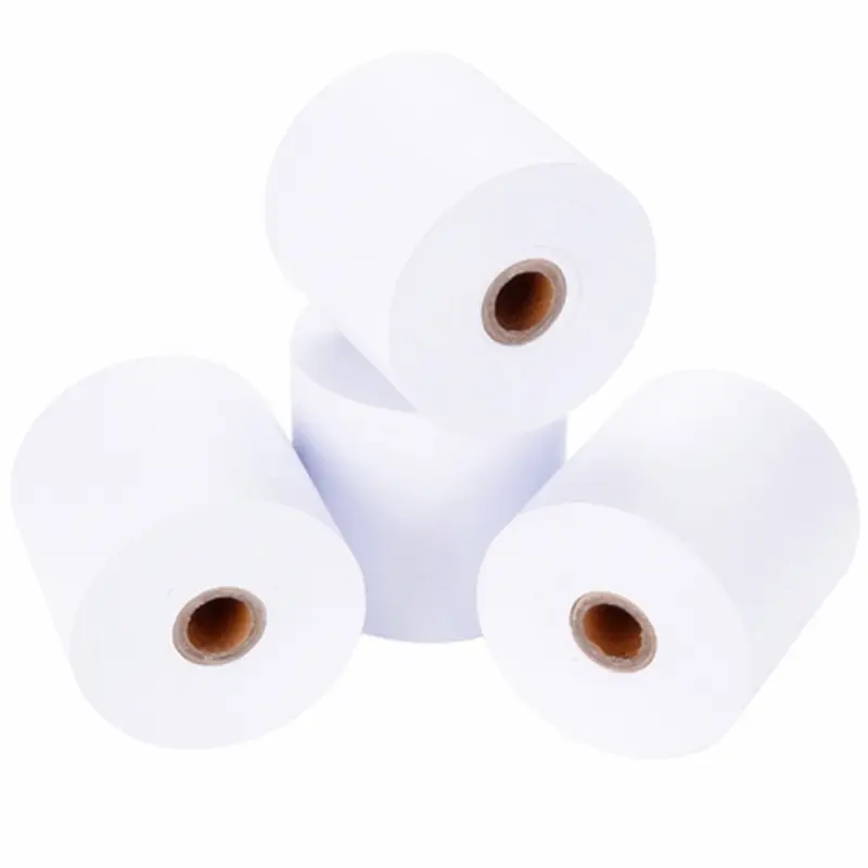 TOP Pure white 80x80mm thermal receipt paper roll for pos thermal printer