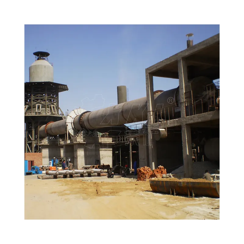 300tpd cement production line castable refractory for rotary kiln