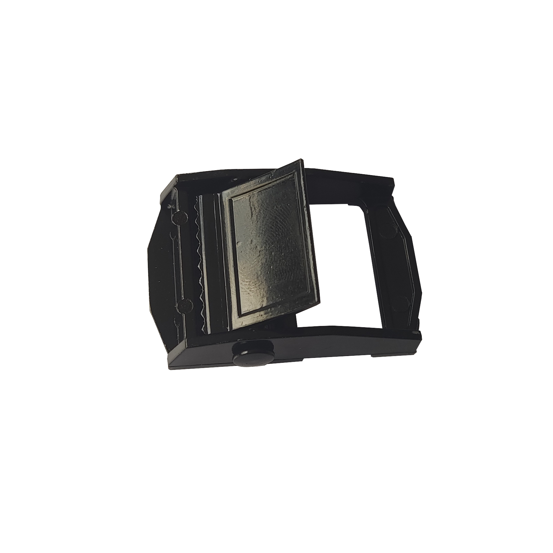 1 inch 25mm electrophoretic black press buckle rope buckle ratchet buckle