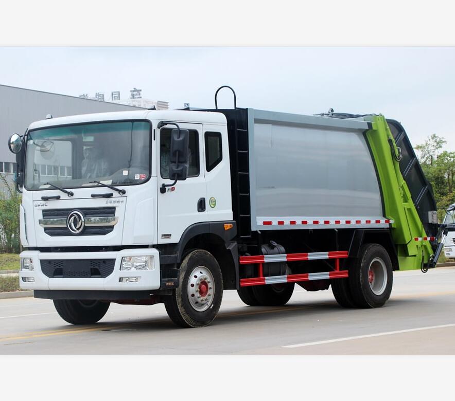Горячая продажа Dongfeng шасси евро III дизель 18 куб. М 10 колеса санитарно-гигиенический мусорный коллектор корзина для сбора мусора грузовик