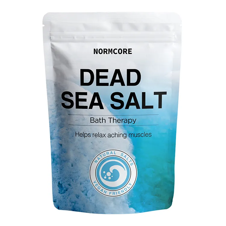 Wholesale Private Label Colored Herbal Lavender Organic Sea Bubbling Body Scrub Spa Epsom Bath Soak Crystals Natural Bath Salt