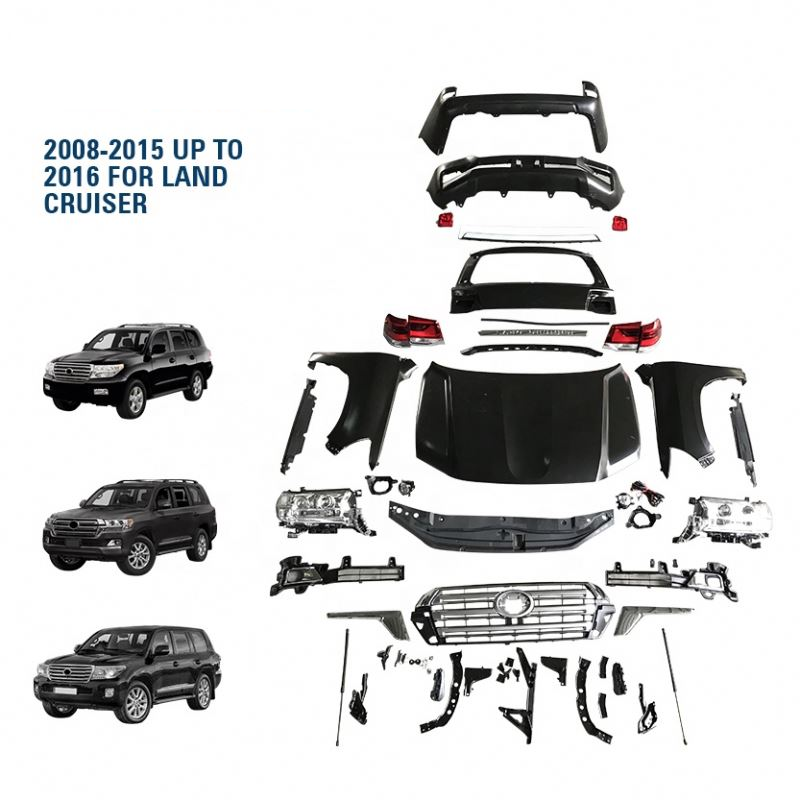 Новые товары, комплект кузова для land cruiser FJ200 LC200 2008-2015, обновление до 2016