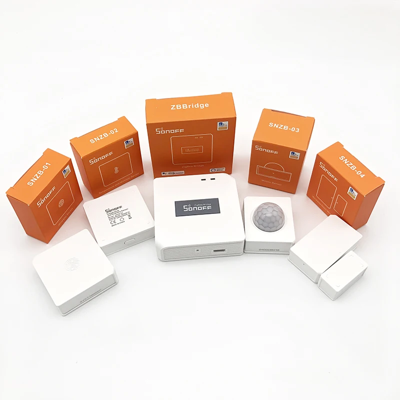 Интеллектуальный выключатель света SONOFF Zigbee серии устройств Zigbee мост/SNZB-01/SNZB-02 / SNZB-03 / SNZB-04 для умного дома
