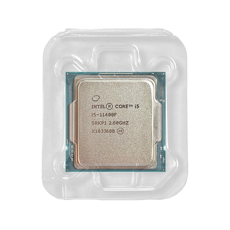 Я Core i5-11400F Новый i5 11400F 2,6 ГГц шестиядерный двенадцать-нить процессор Количество ядер процессора L3 = 12 м 65 Вт LGA 1200 новый, но без вентилятора