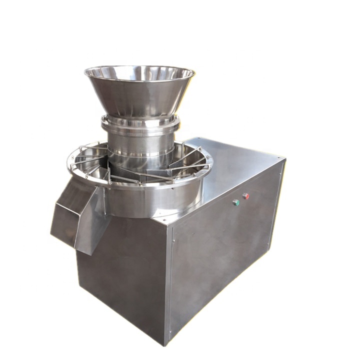 Stainless Steel Automatic Revolving Chemical Particles Pelletizer Machine/Wet Edible Chicken Refining Pellet Rotary Granulator