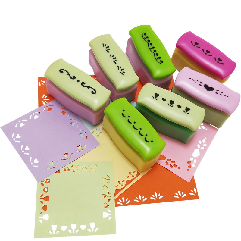 Border craft punch with different pattern