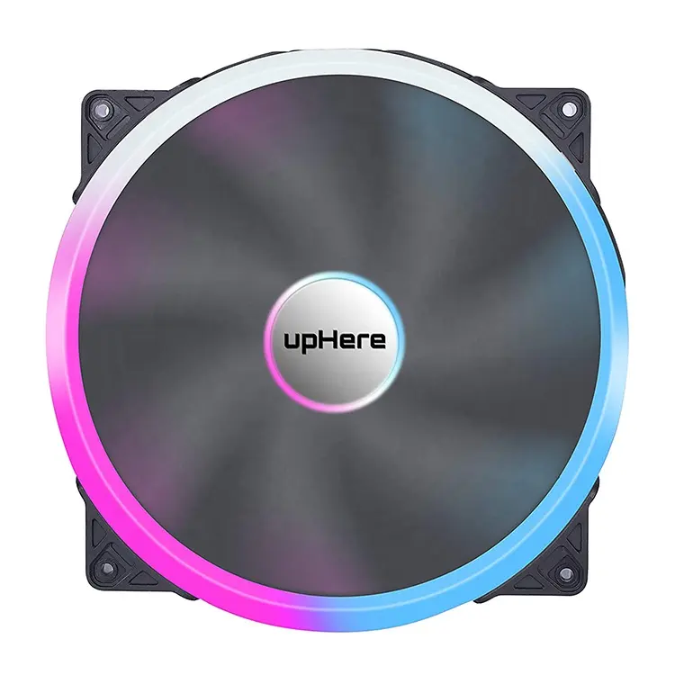 upHere 200mm Case Fan PWM PC Cooling Fan 5v 3pin ARGB Fan For Computer Case