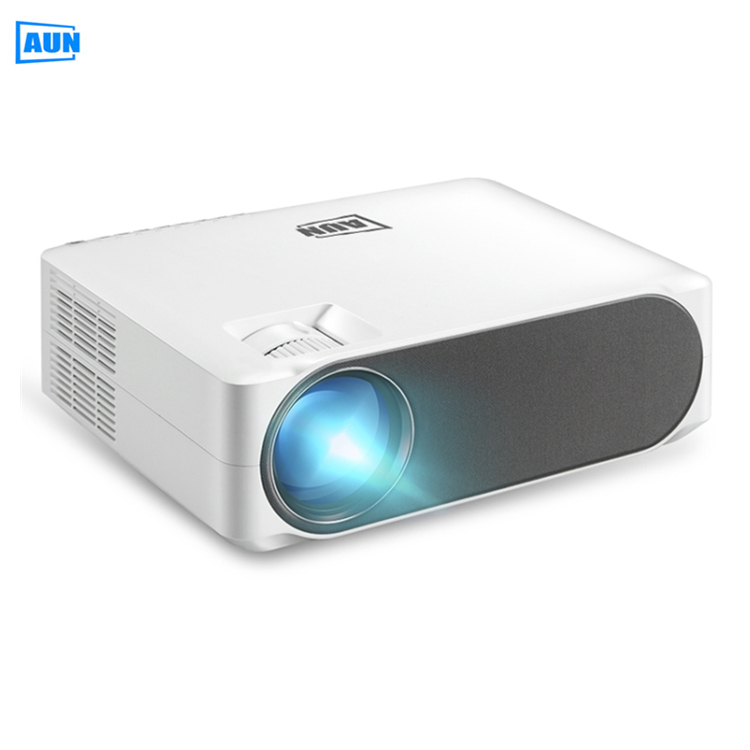 Оригинальный Портативный AUN AKEY6S 5,8 дюймов 5500 люмен 1920x1080P Android Full HD светодиодный проектор