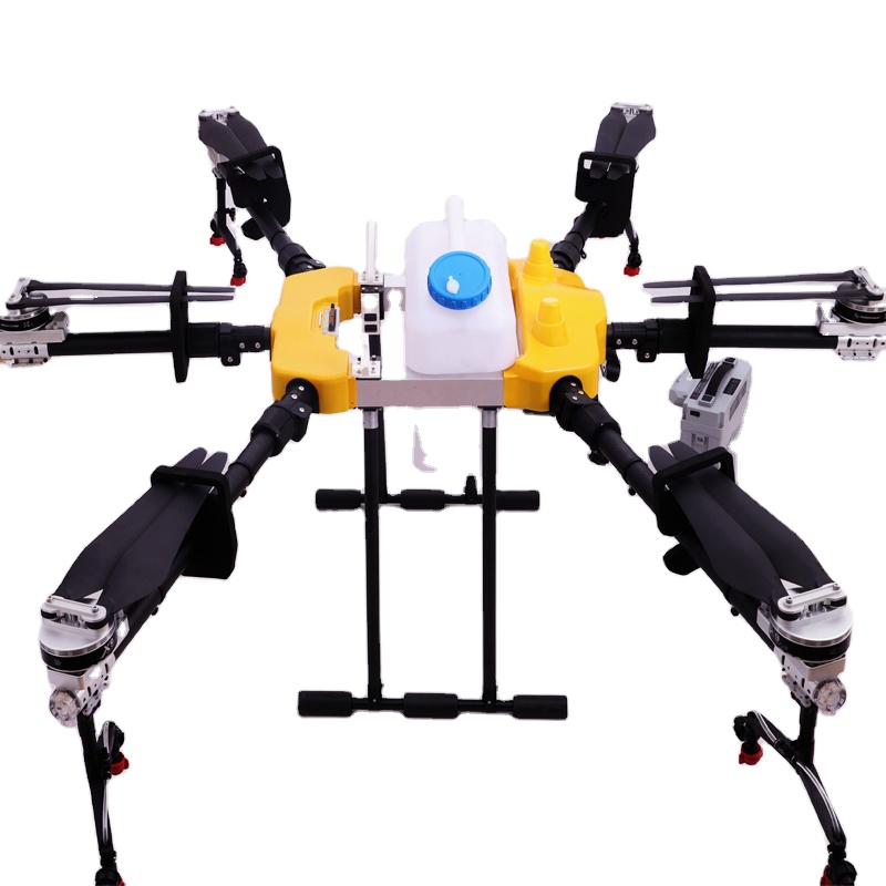 6-axis 20L plug-in agriculture usage crop protection pesticide spraying agricultural drone sprayer