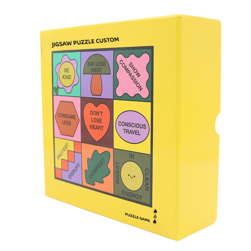 New Products Personalized Letter Puzzle 1000 500 Piece Printer Puzzle Piecemeal Puzzle Free Sample