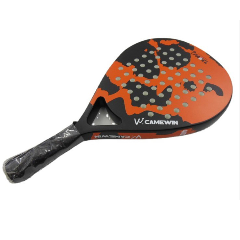 Dropshipping 100% carbon fiber Beach Tennis Racket Padel Paddle Racket Custom