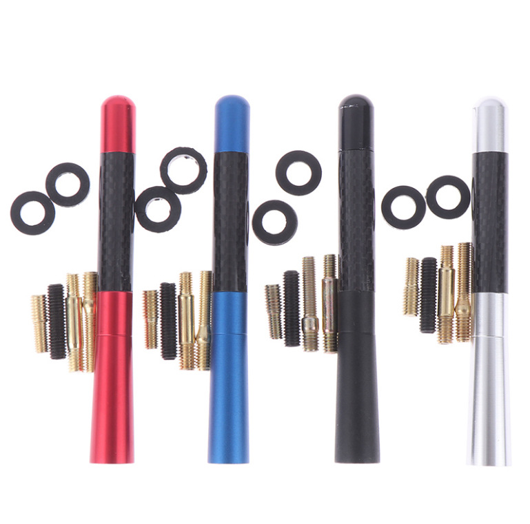 Car Radio Antenna Mast Carbon Fiber Truck Antenna Replacement for Ford F150 Raptor F250 F350 F450 Super Duty, Dodge RAM 1500 250