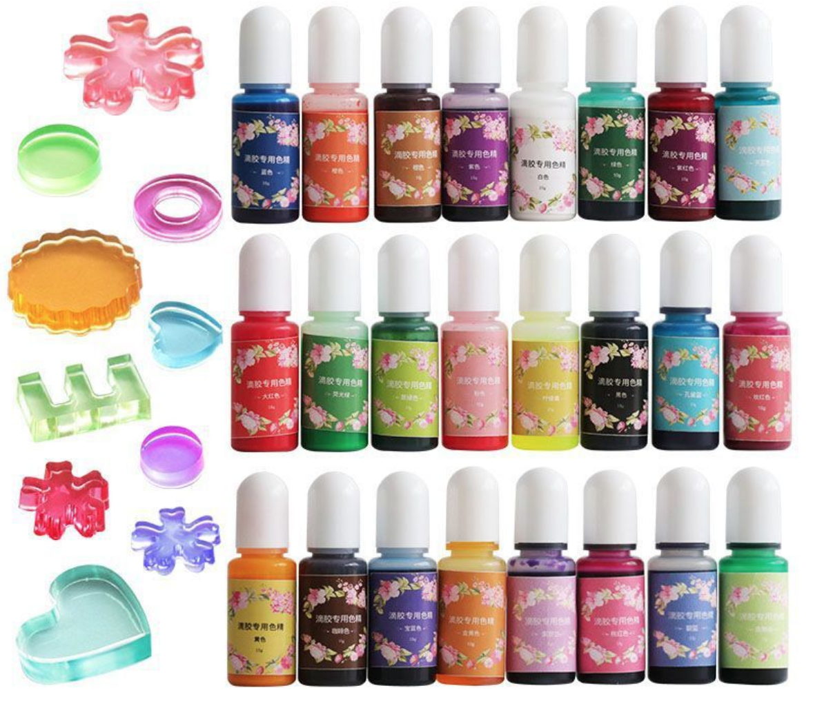 Custom High Quality 18 Colors Liquid Resin Pigment Ink for DIY Craft