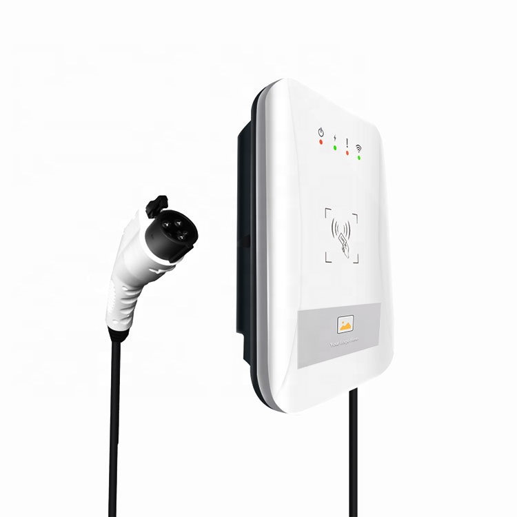 Wallbox Type 2 7kw AC Wall Mounted Box Charging Pile EV Charger