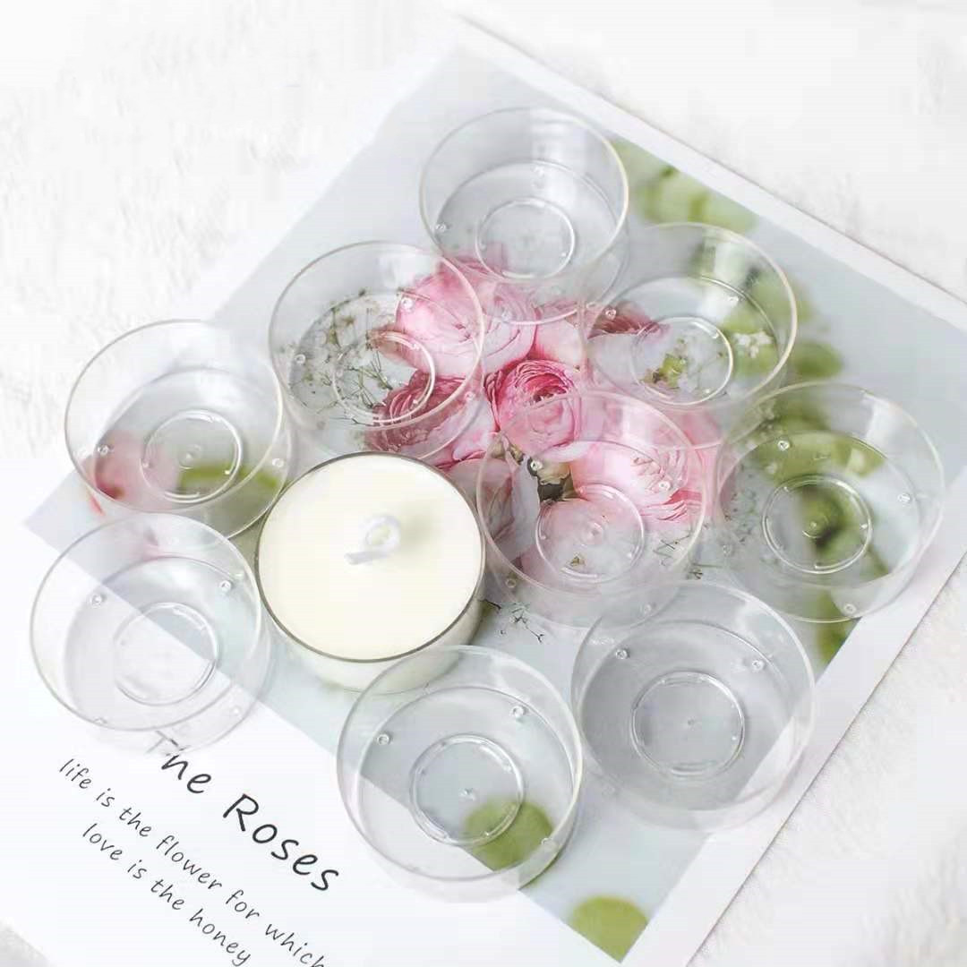 We Supply High Quality Transparent Plastic Tealight Candle Cups