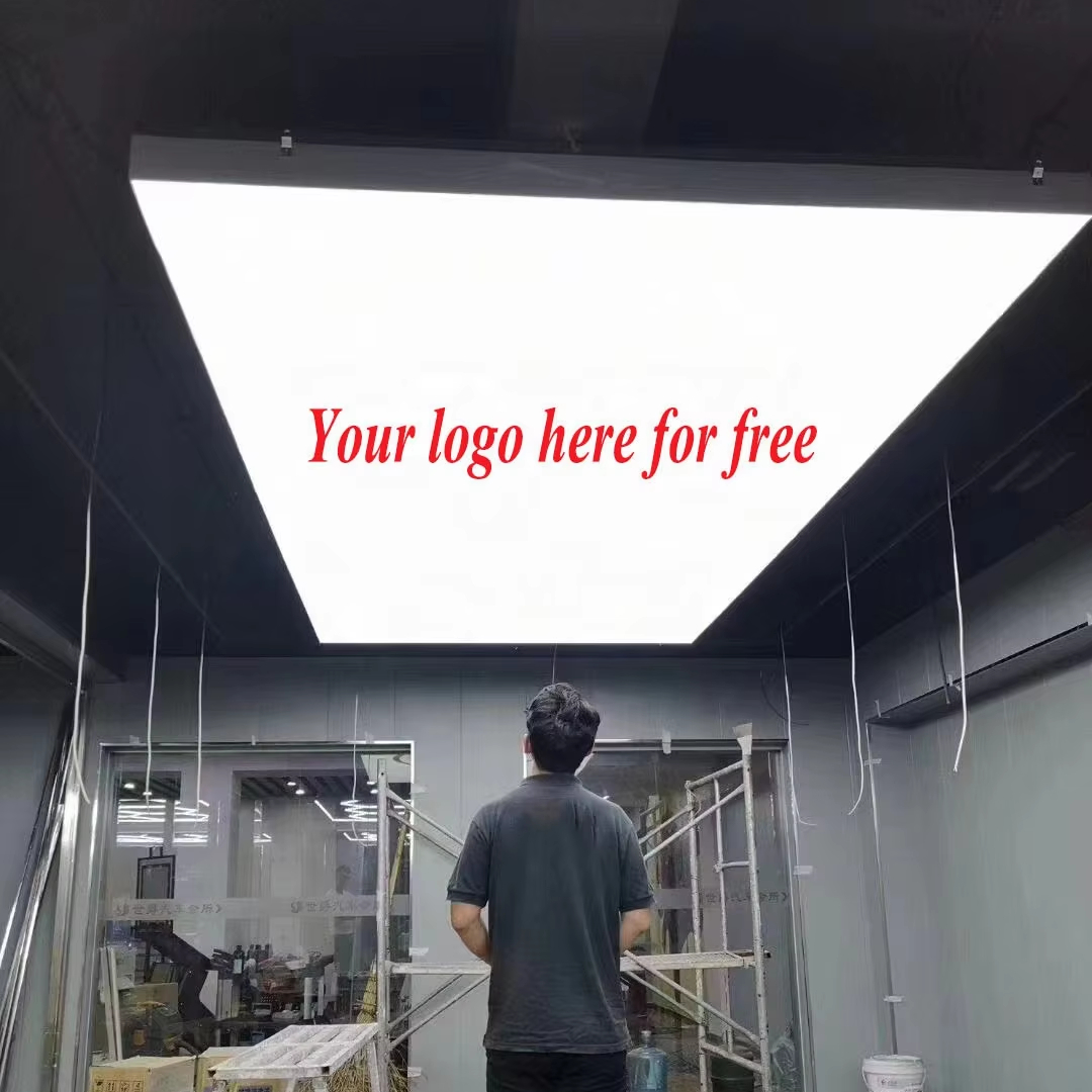 Factory Direct Sales Car Wash Detailing Ceiling Lamp Soft Film Light Box LED Work Light For Workshop Garage