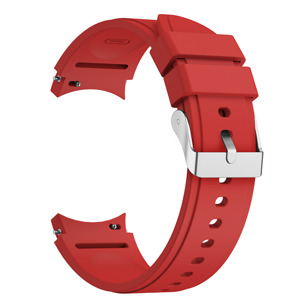 Factory Price Wristband Straps For Samsung Galaxy Watch 4 Classic 20mm Sports Pure Color Silicone Watch Bands