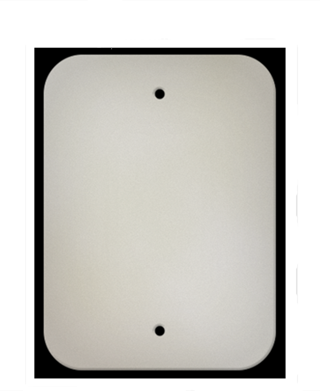 Alumetal 13 x 19 10 x 7 inch Aluminum Sublimation A-stand Advising Sign Board Blanks
