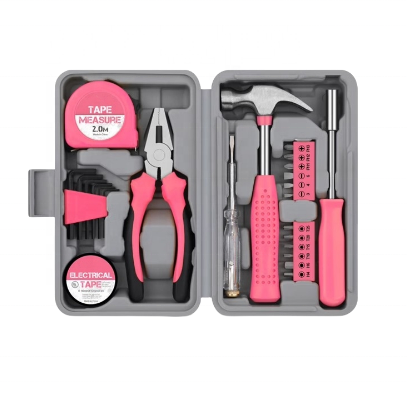 Best seller lightweight and convenient 13 pcs household tool sets home repair tool kits