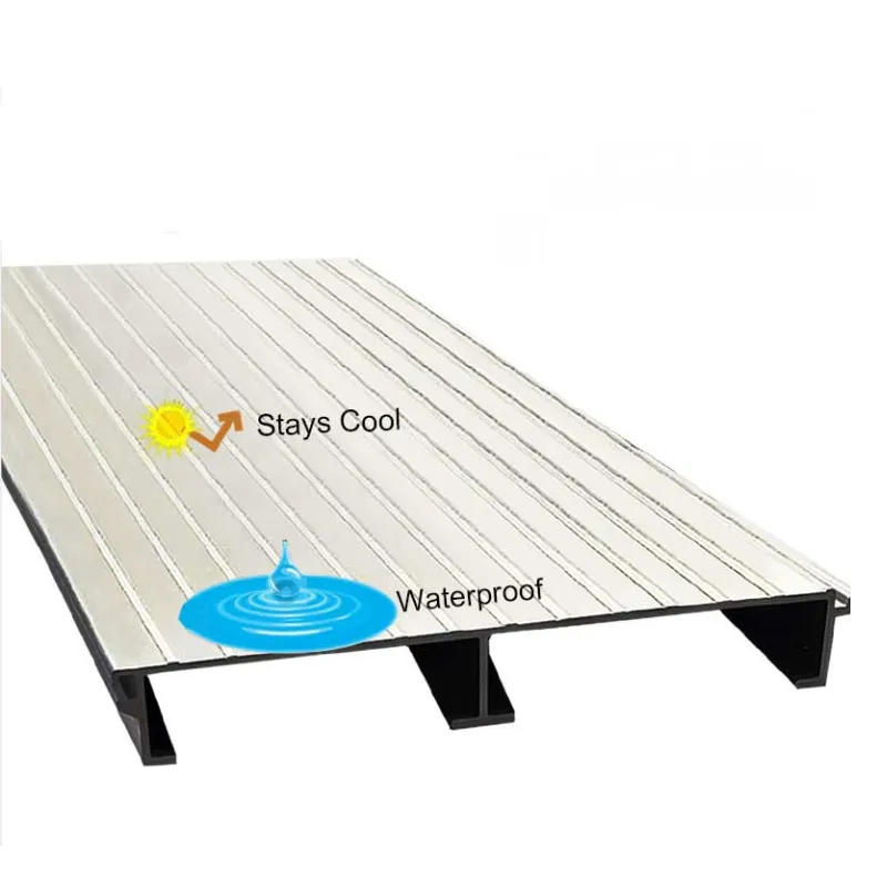 Factory Seat Plank System Decking Floor Plank Aluminum Profile Boards