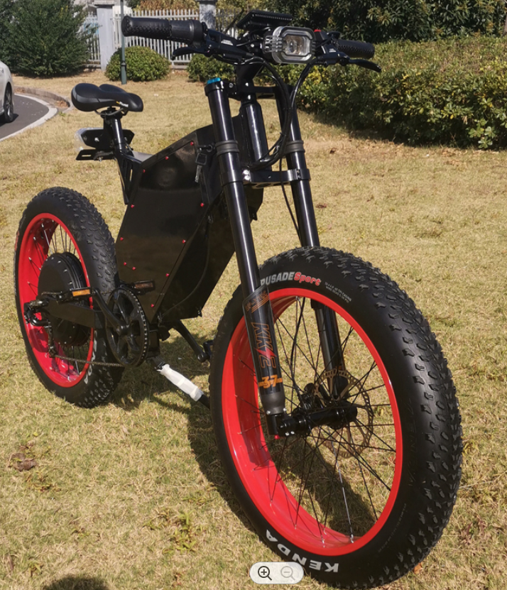 G17250-1 электровелосипед E-biker самый мощный 5000 w высокоскоростной 80 км/ч Электрический велосипед 72V 26.1AH