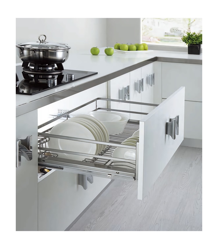 CR3056002 Многофункциональные кухонные выдвижные корзины кухонные ящики для хранения