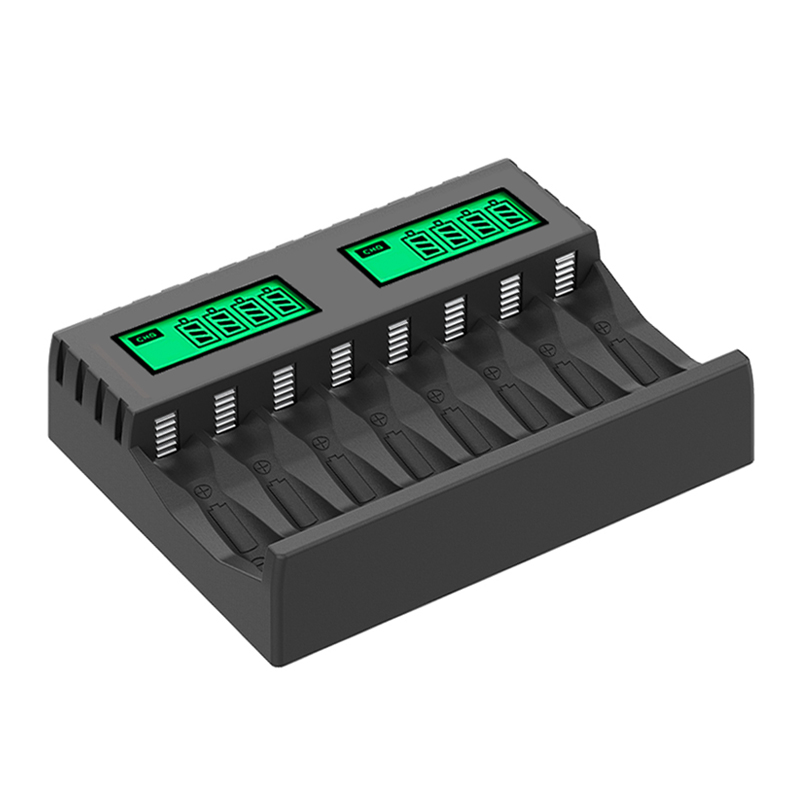 LED Display Ni-MH Ni-CD AA AAA AAAA Sub C NiMH NiCD rechargeable battery charge
