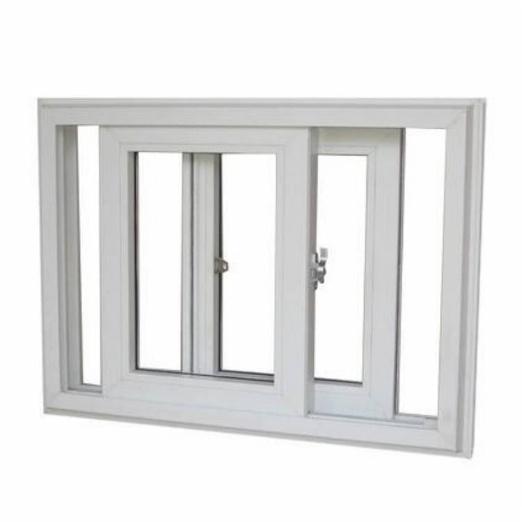 Китай, недорогие звуконепроницаемые двойные остекленные upvc раздвижные виниловые окна с москитной сеткой
