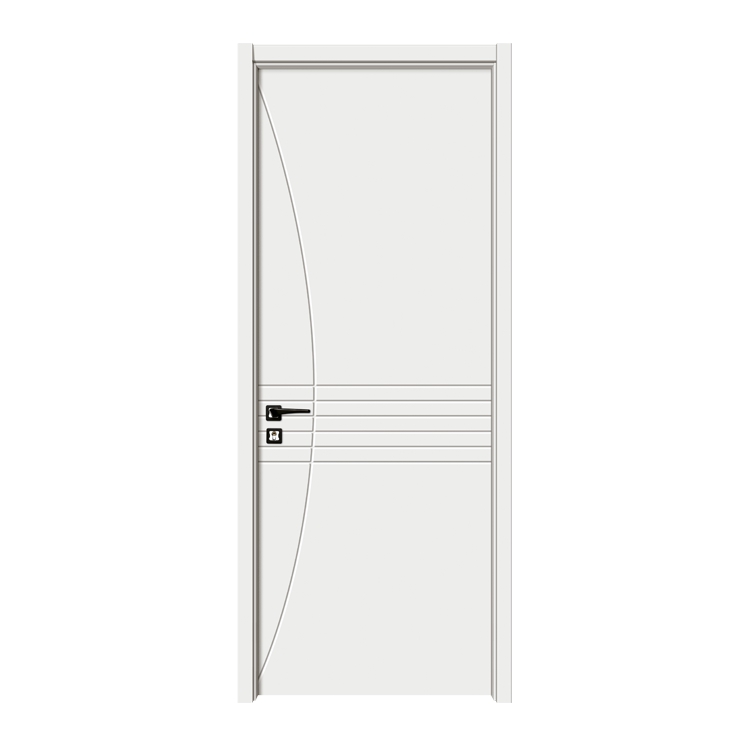 Pre-hung Porte door with hardware accessories lock and handles and SS hinges