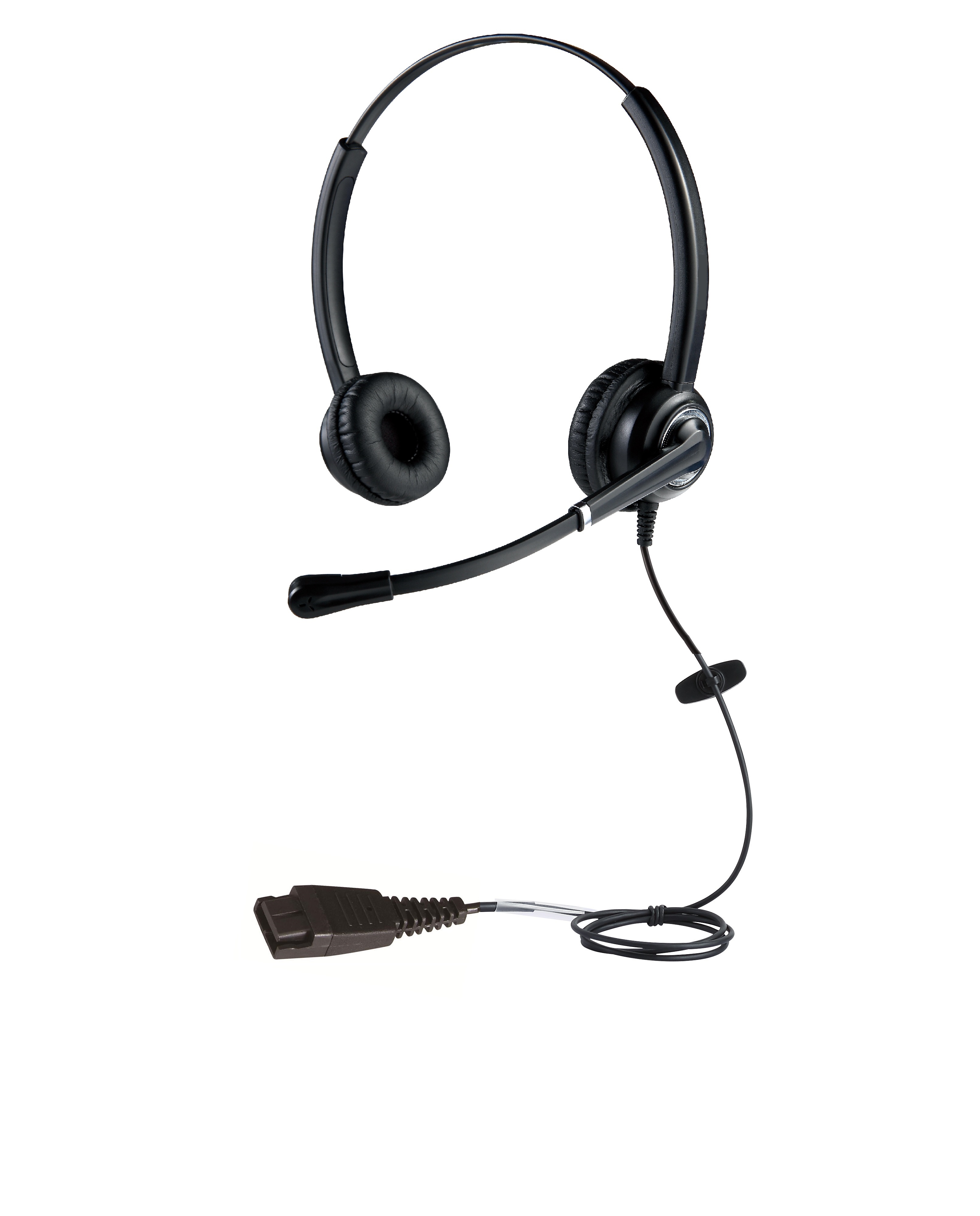 Высокое качество бинауральные Call center гарнитура с шумоподавлением Микрофон с plantronics или Jabra QD разъем