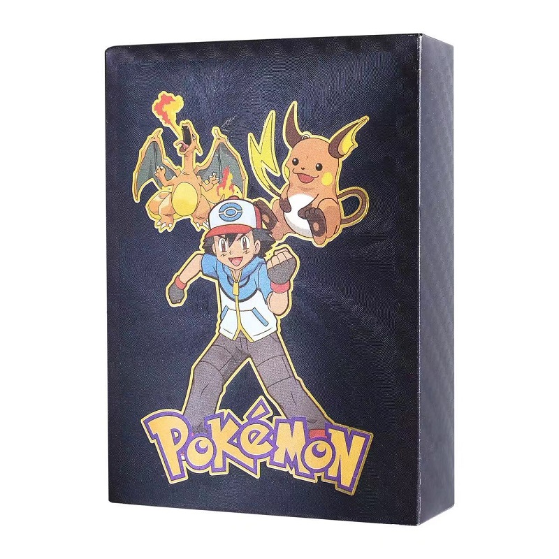 Новые карты Venusaur Poke mon золотые серебряные черные Vmax GX Energy Poke-mon карты Charizard Pikachu Редкие коллекционные карты