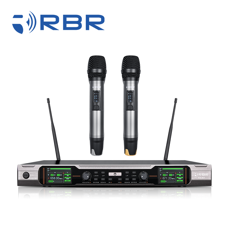 Новый дизайн, профессиональный беспроводной микрофон bm87 uhf со сценой