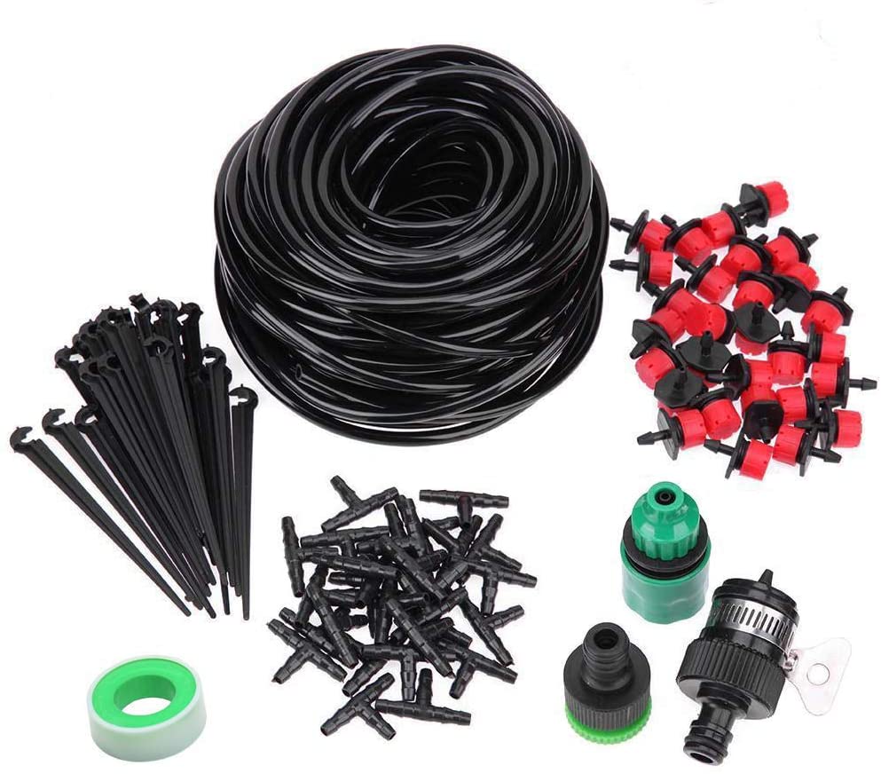 25m Saving Water Automatic Irrigation Equipment Set Watering Drip irrigation Kit for Garden Irrigation System