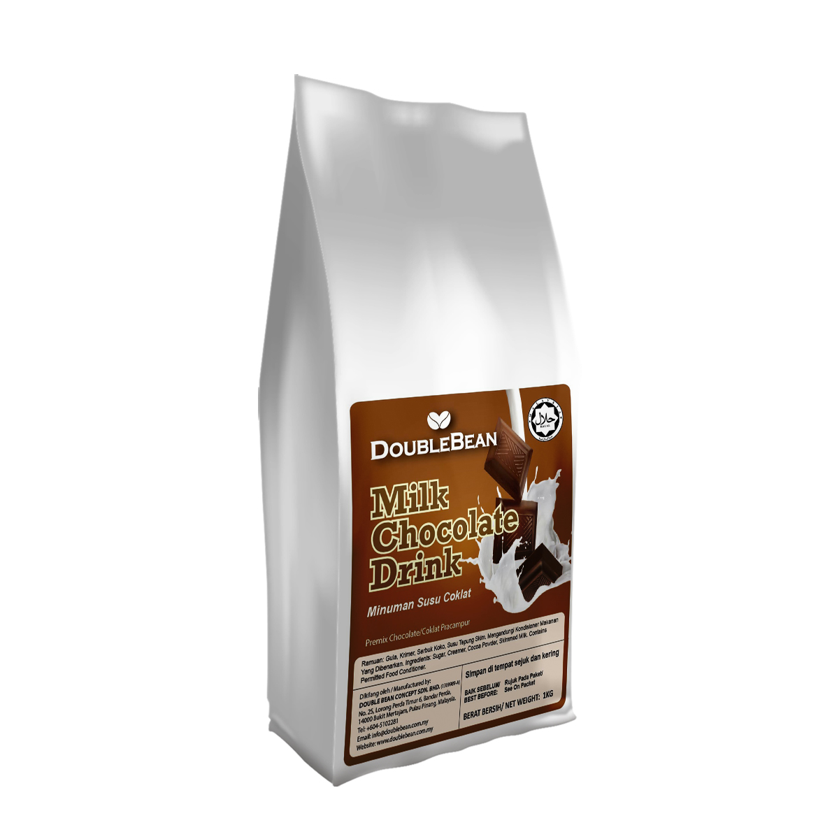 Milk Chocolate Cocoa Powder High Quality Instant Premix Hot Chocolate Soluble Cacao Drink from Malaysia Manufacturer