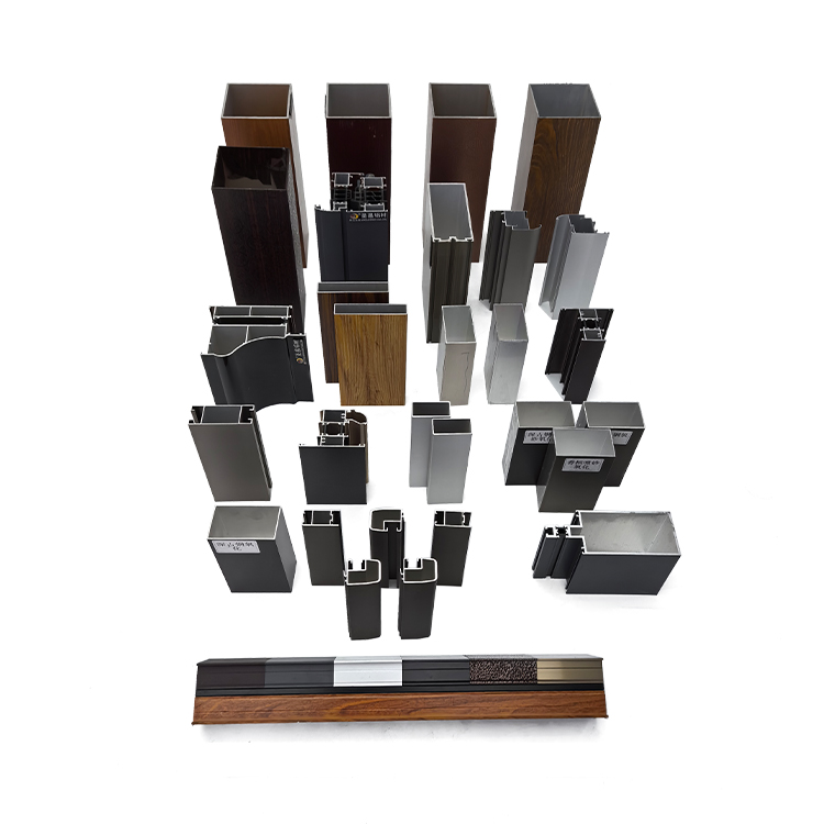 Custom Windows Profile Aluminum Anodized 6000 Series Extrusion Aluminum Profiles Window Door Aluminum Profile