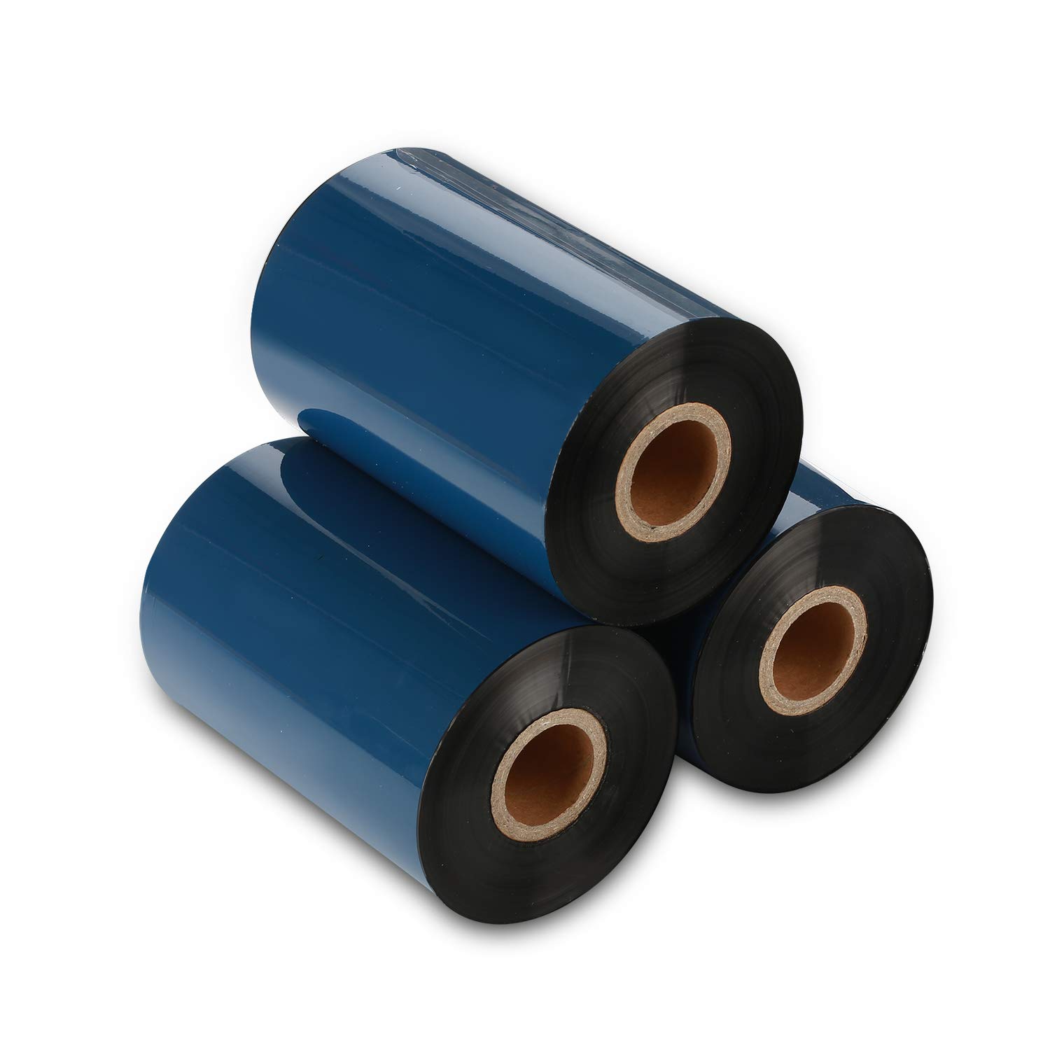 Zebra 110mm Thermal Transfer Wax Ribbon 450m Label Barcode Printer Consumables 110mm*450m Printer Ribbons